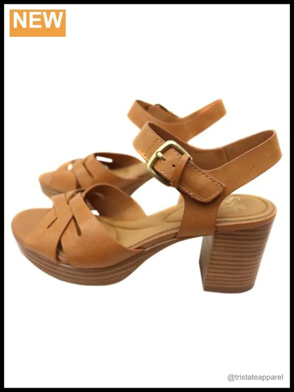 Platform Dress Sandal Leather Lined Adjustable Ankle Strap Cushioned Business
